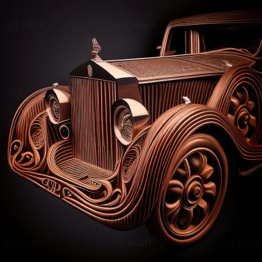 3D model Rolls Royce Phantom II (STL)